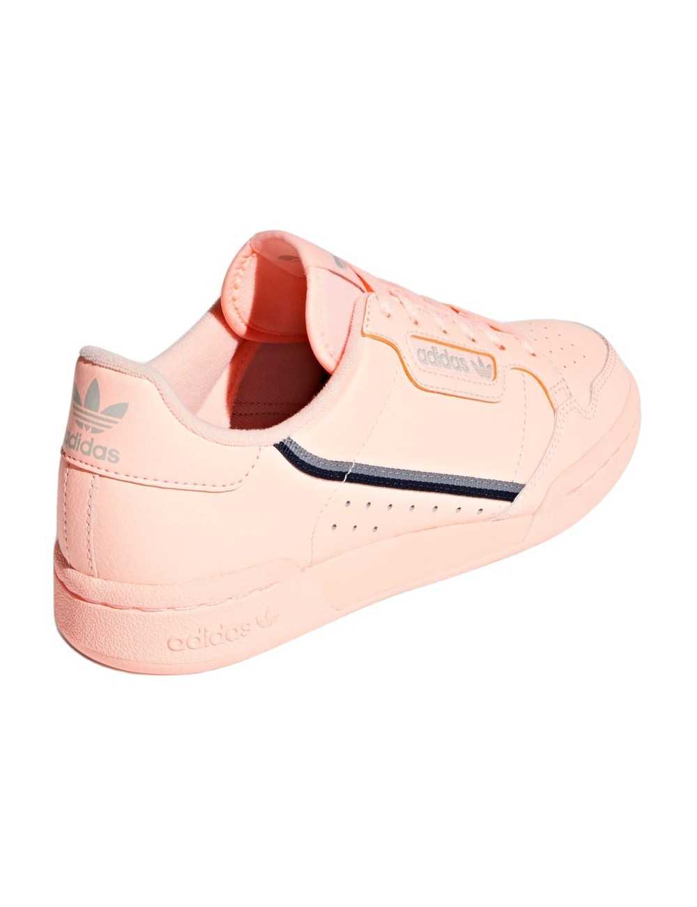 Scarpe Adidas Continental 80 J Pink in pelle - Scarpe Donna Sportive