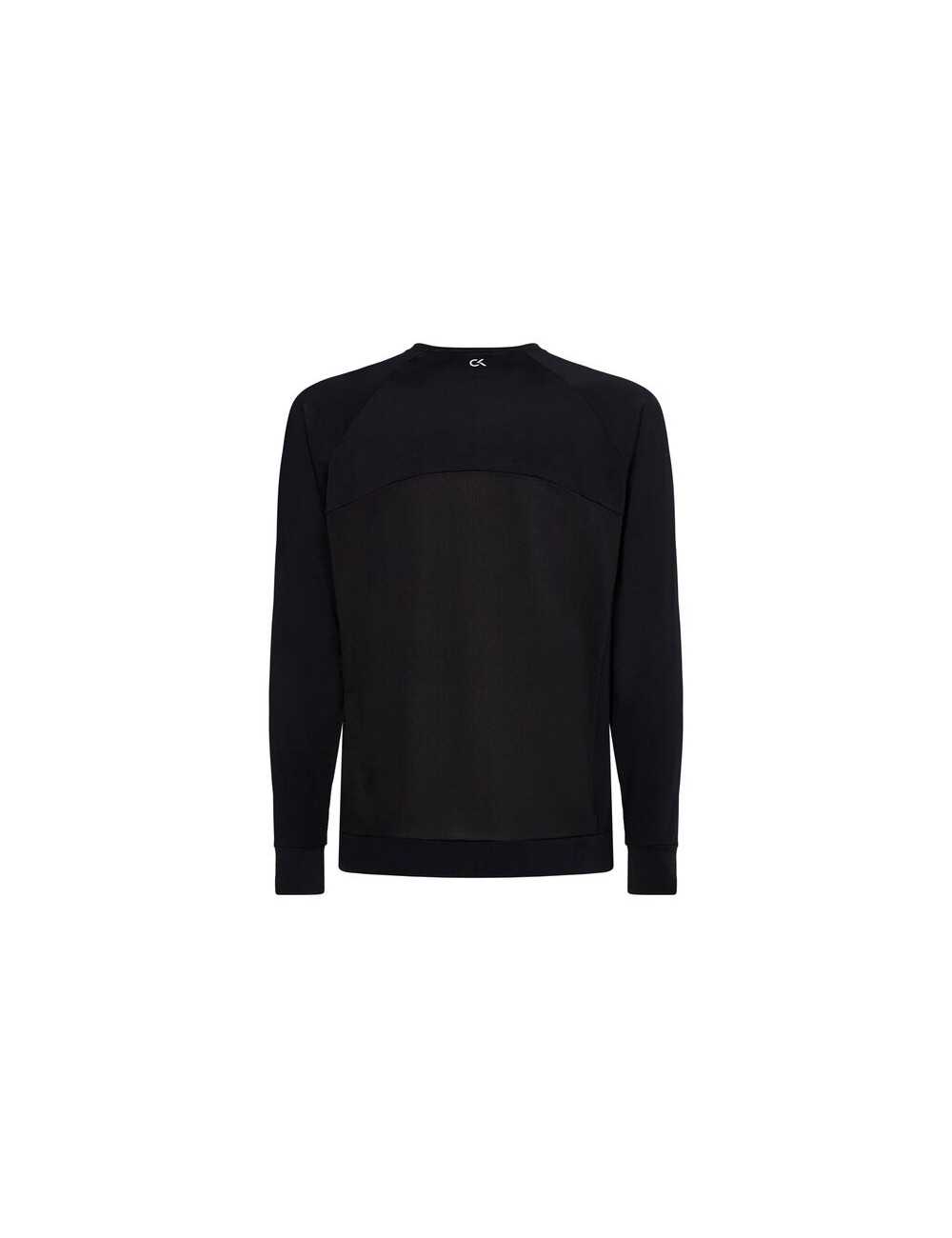 T-shirt Calvin Klein uomo manica lunga nero logo - T-shirt & Polo Uomo