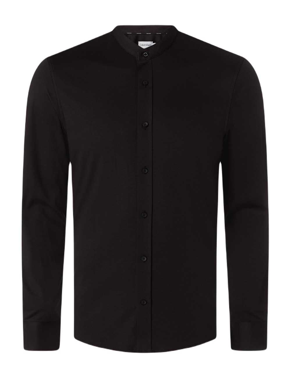 Calvin Klein camicia uomo coreana nera liquid touch - Camicie Uomo