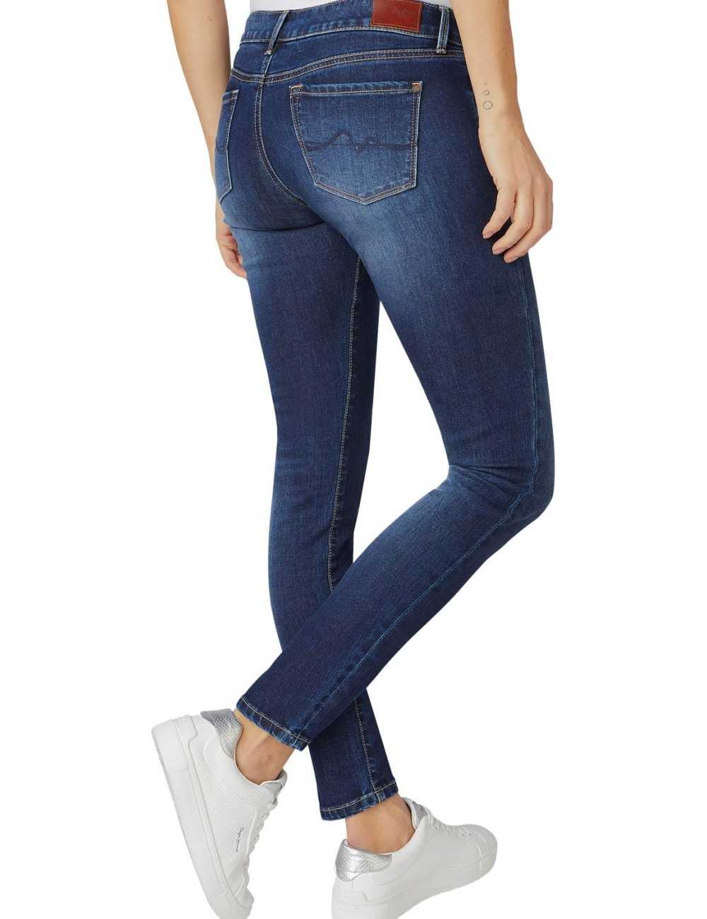 Pepe Jeans Soho jeans donna denim blu scuro - Jeans & Pantaloni Donna