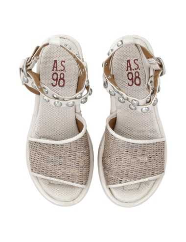 A.S.98 sandali in pelle...