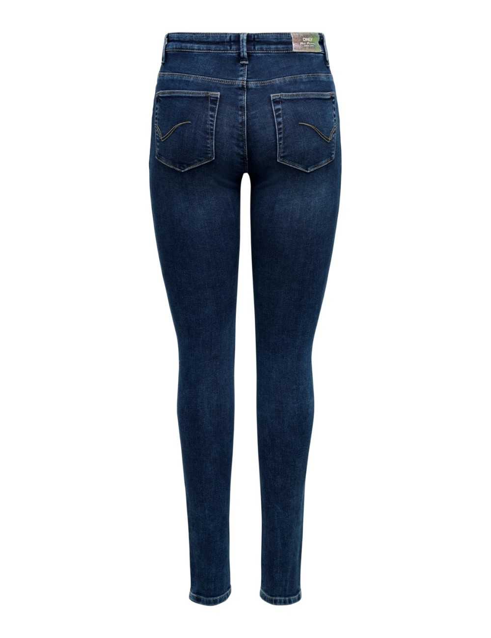 Only Jeans Carmen Life Skinny fit donna blu - Jeans & Pantaloni Donna