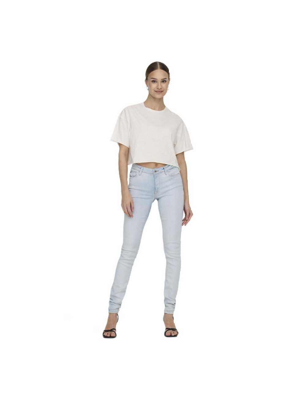 Only jeans Shape skinny fit denim sbiancato - Jeans & Pantaloni Donna
