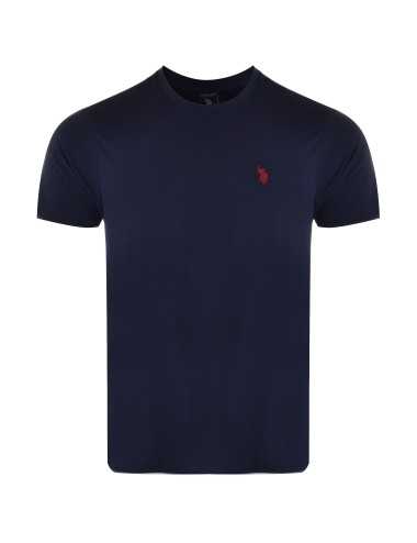 U.S Polo Assn. t-shirt Cick uomo girocollo blu - T-shirt & Polo Uomo